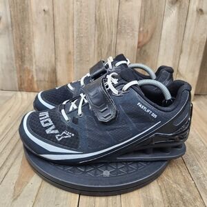 Inov-8 Fastlift 325 Weightlifting Shoes Womens size 7.5 Black Training Gym